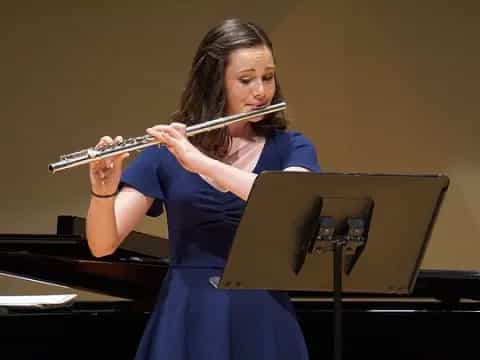 a person playing a violin