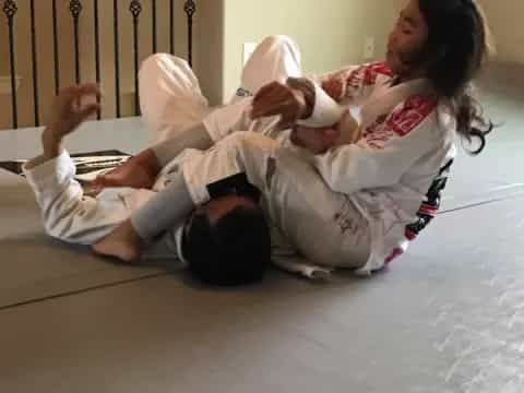 a person lying on the floor