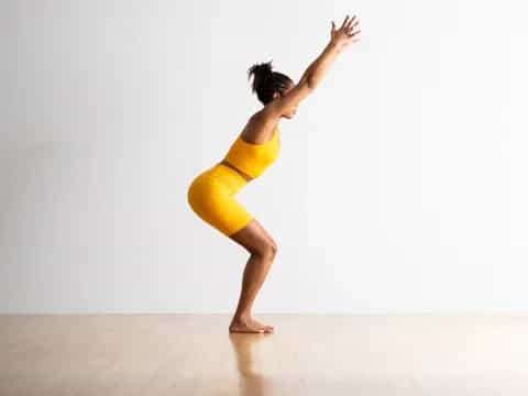 a woman dancing on a stage
