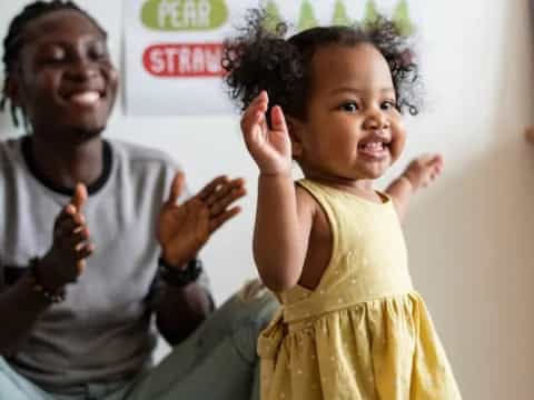 a person and a child
