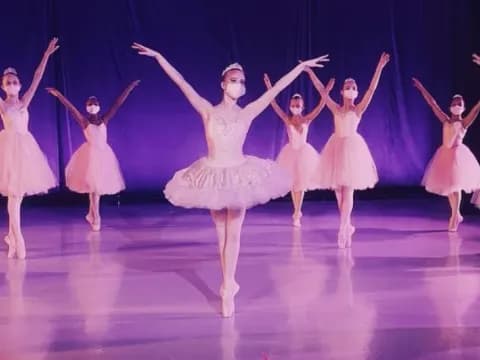 a group of women dancing