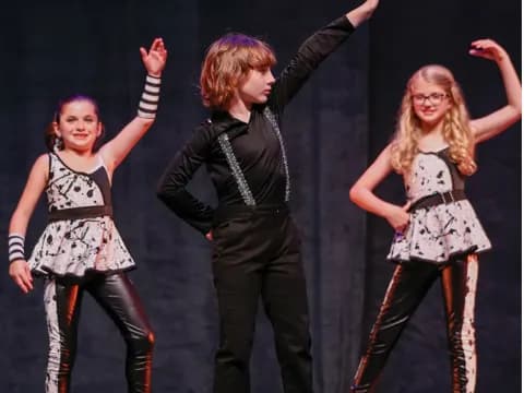 a group of people on a stage