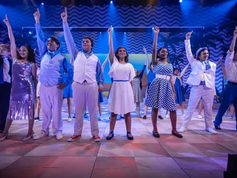 a group of people on a stage