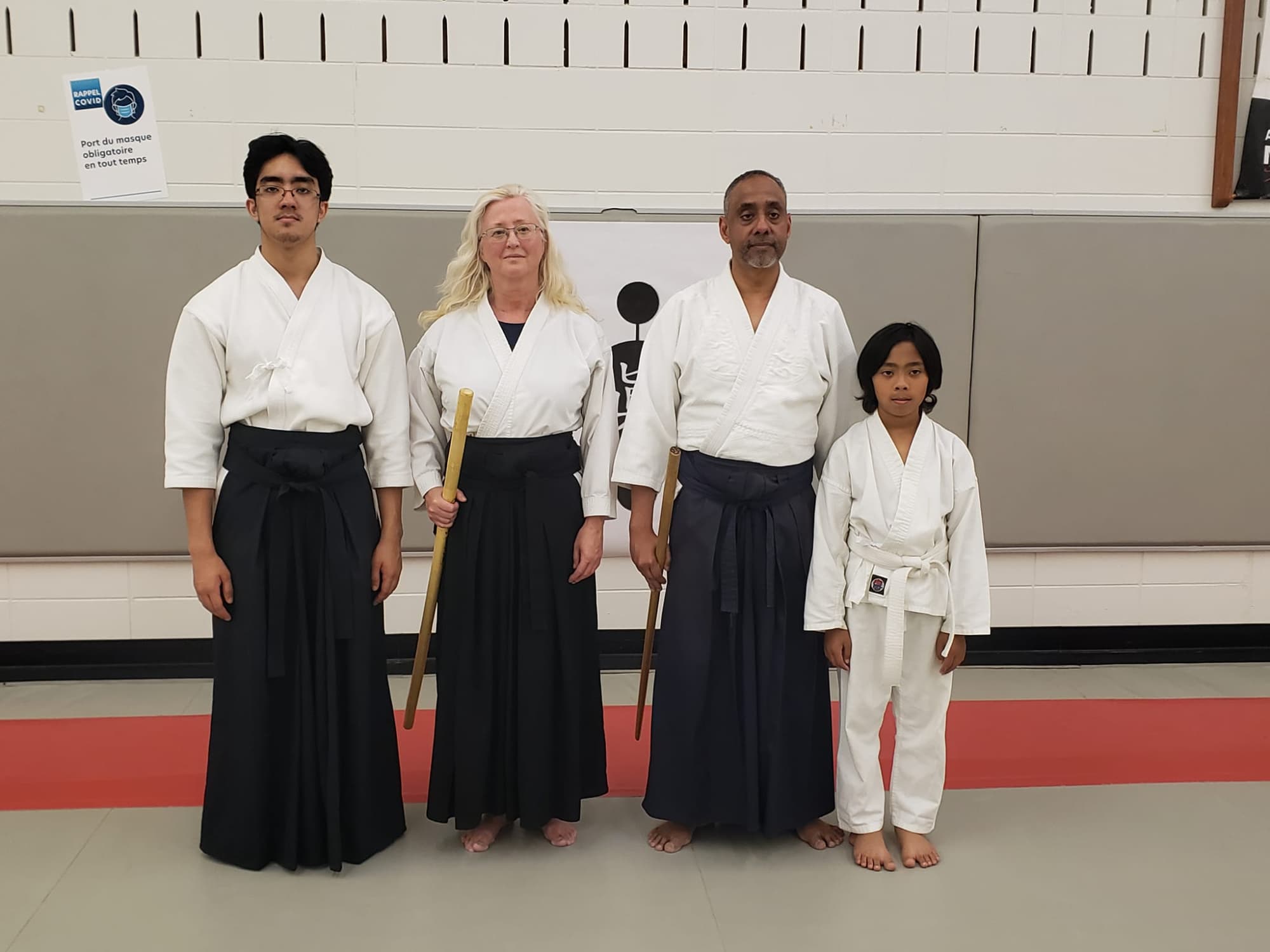 a group of people posing for a photo