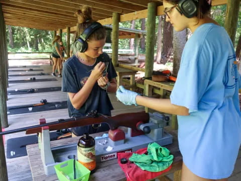 a person getting a shot