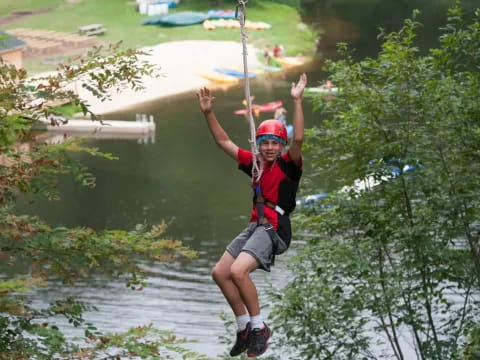 a man from a rope