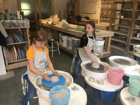 women working in a workshop