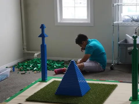 a person sitting on the floor