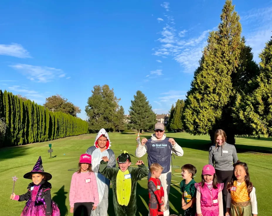 a group of people in clothing