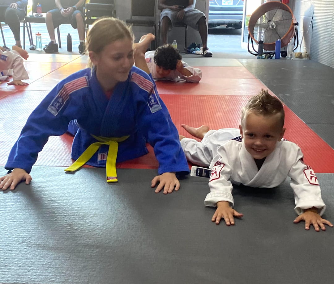 a group of children playing on the floor