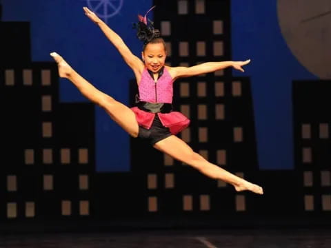 a person jumping in the air