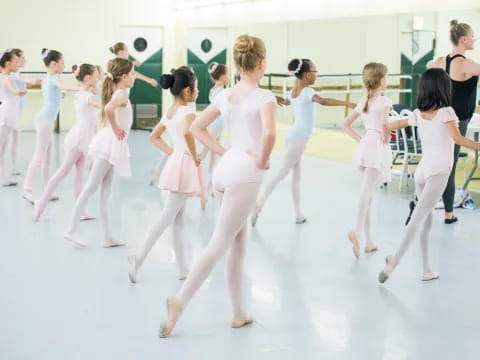 a group of women dancing