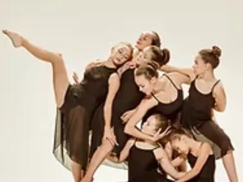 a group of women dancing