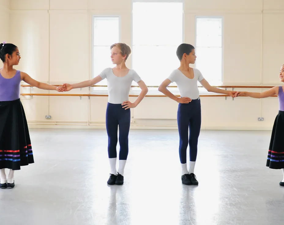a group of women dancing