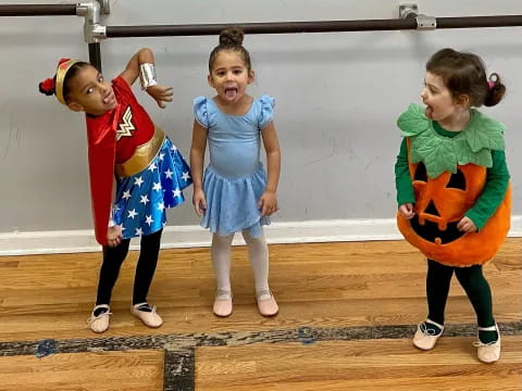 a group of children in clothing