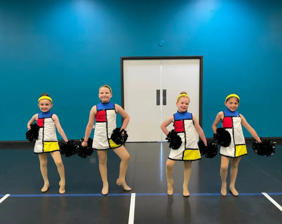 a group of women in clothing