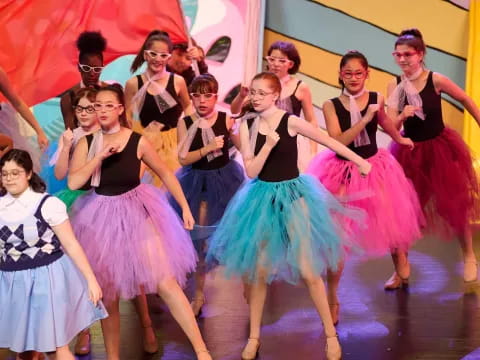 a group of women dancing