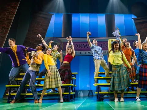 a group of people on a stage
