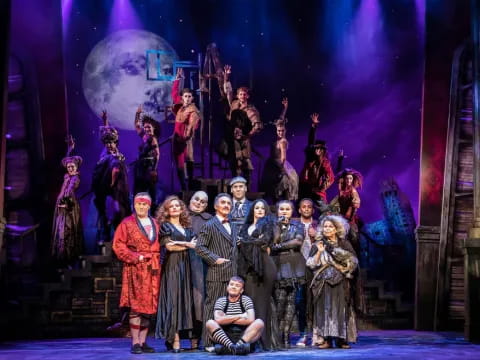 a group of people on a stage