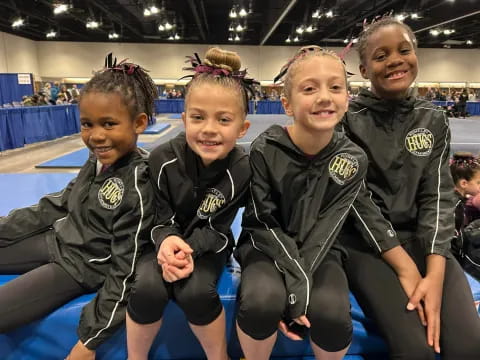 a group of girls in uniform