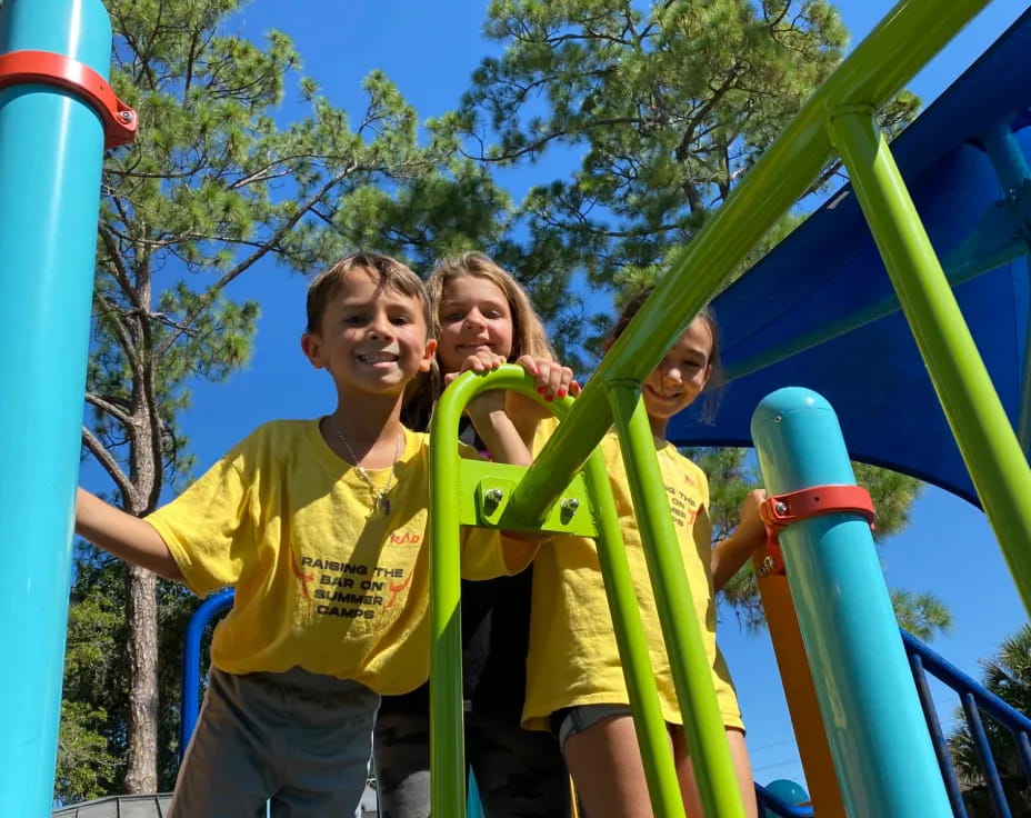 a group of kids on a roller coaster