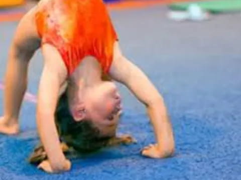 a person doing push ups