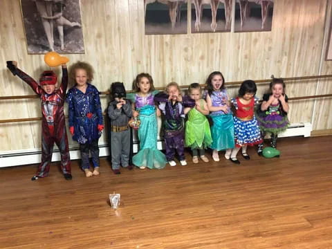 a group of children in clothing