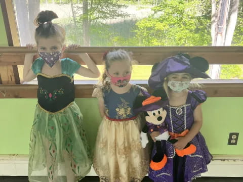 a group of dolls