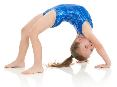 a person doing a plank