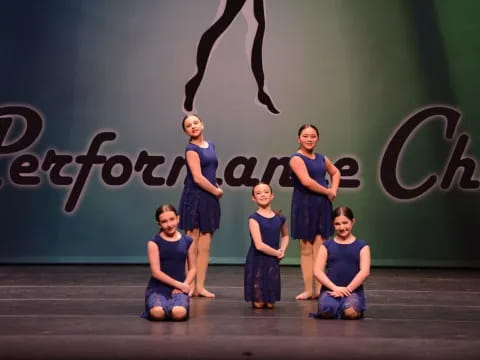a group of people on a stage