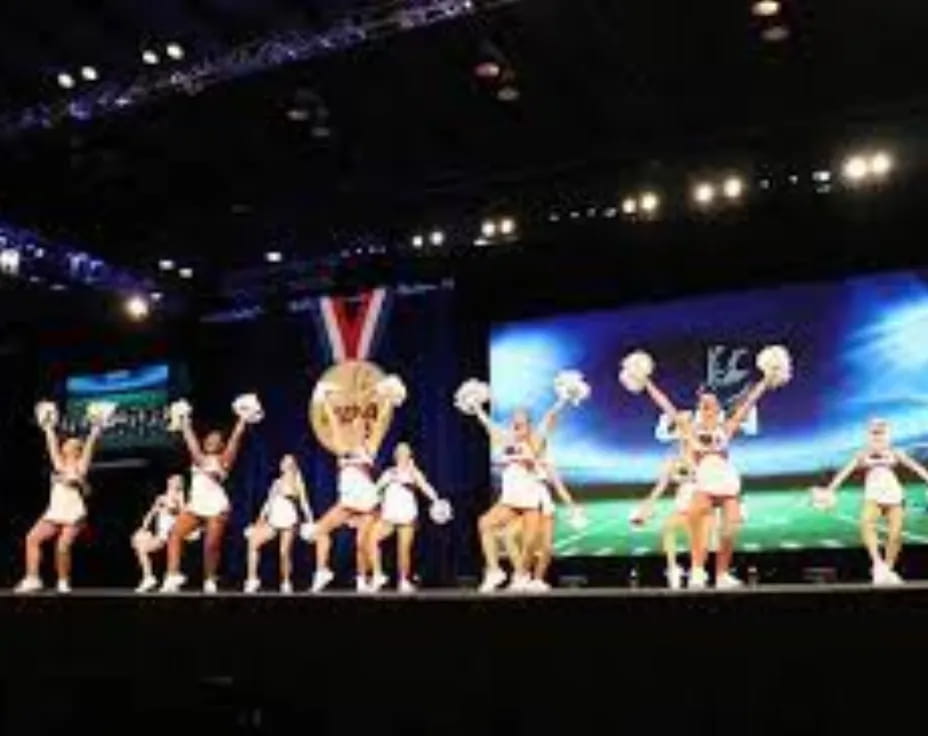 a group of people on a stage