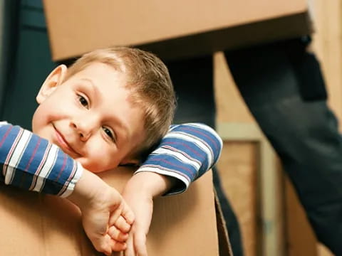 a baby lying on a table