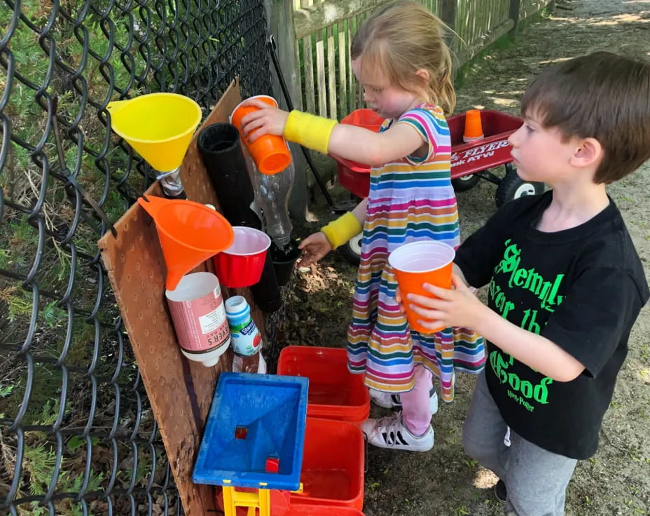 children playing with toys
