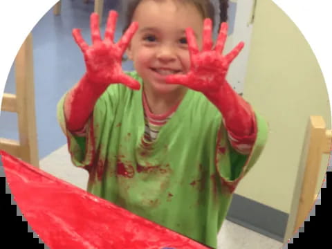 a child wearing a garment
