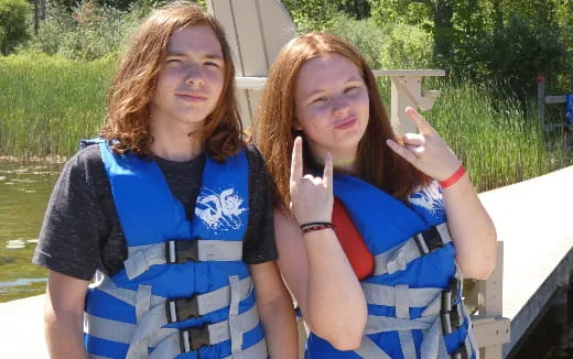 two women posing for a picture