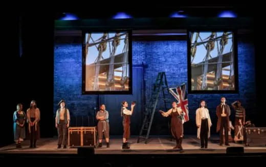 a group of people on a stage