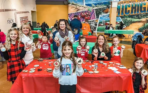 a group of children posing for a photo