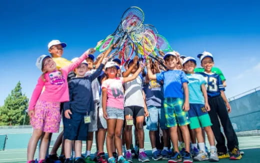 a group of children posing for a photo