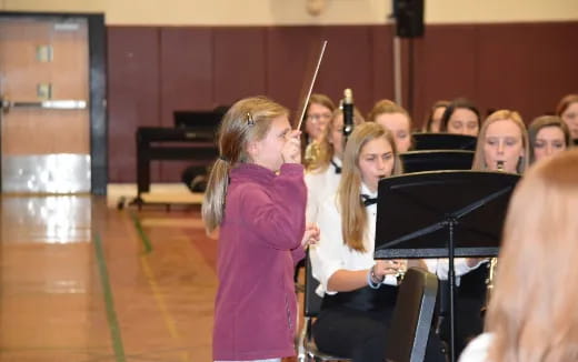 a group of people playing instruments