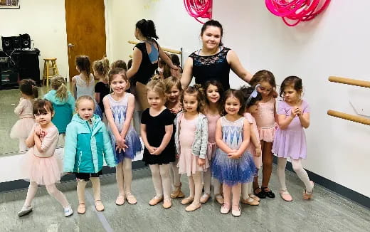 a group of people posing for a photo