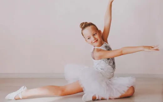 a person in a white dress