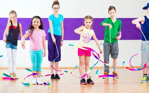 a group of children posing for a photo