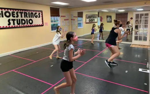 a group of girls playing a sport