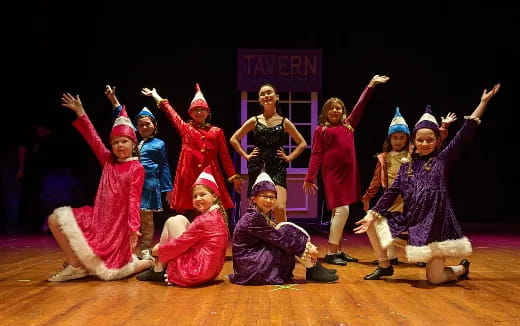 a group of people wearing clothing