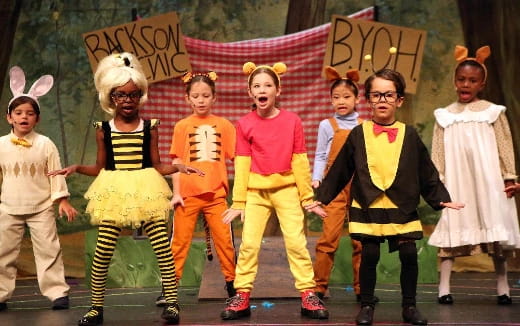 a group of people wearing clothing