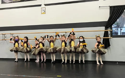 a group of children wearing clothing