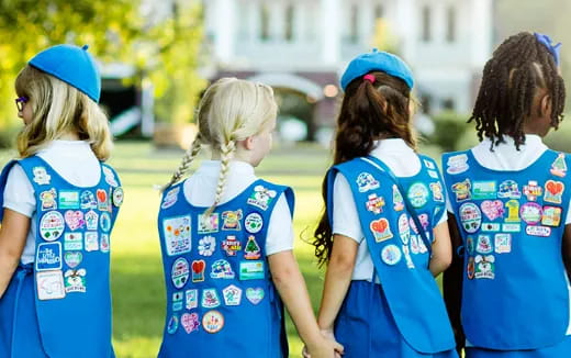 a group of women wearing matching shirts