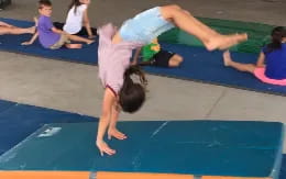 a group of people doing yoga