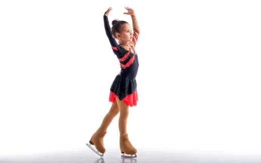a woman dancing on a stage