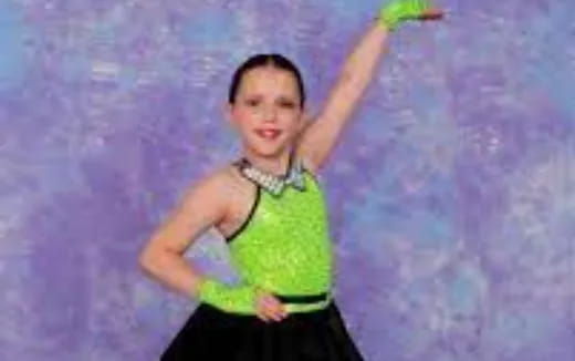 a person with the arms raised